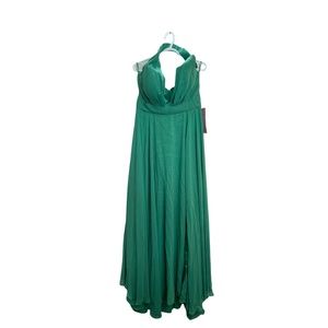 Babyonline halter maxi dress gown NWT